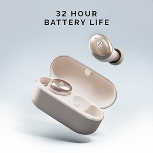 30 Wireless Earbuds for Small Ears with Premium Sound, Comfortable Bluetooth Ear Buds for Women and Men, Black Earphones for Small Ear Canals with