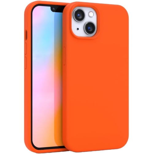 Liquid Silicone Slim Shockproof Protective Case for iPhone 15, Silky-Soft Touch Full-Body Protective Phone Case for iPhone 15