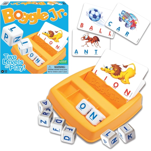 Boggle Jr. - Two Levels Of Play! [GAMES] Table Top Game, Board Game