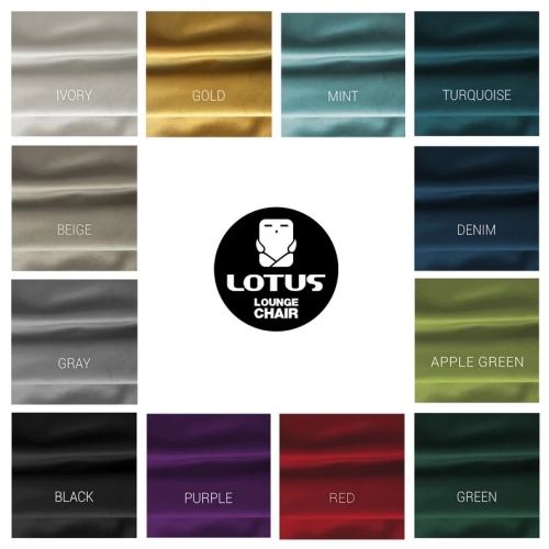 Extra Large Round Velvet Bean Bag Cover - 27.5" x 27.5" - Mint Blue