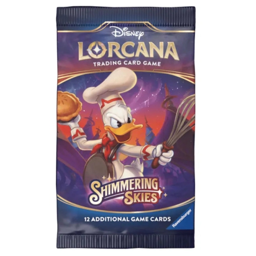 UNIVERSAL  Disney Lorcana Shimmering Skies Booster Pack (X1)