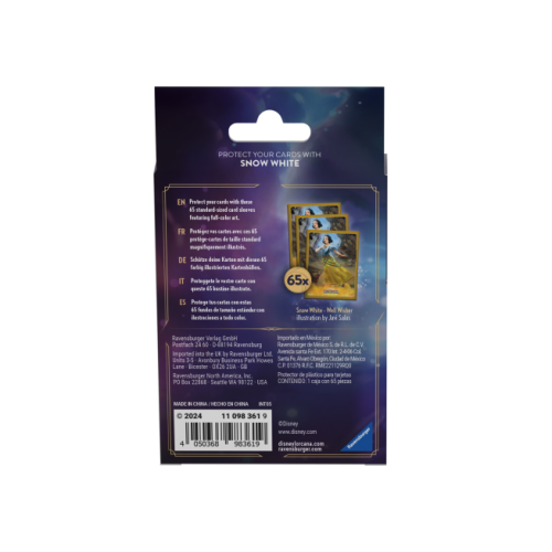 DISNEY LORCANA CARD SLEEVE SET - SNOW WHITE