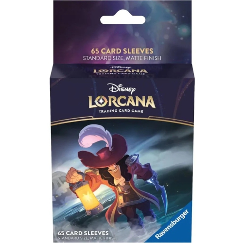 LION RAMPANT  Disney Lorcana: The First Chapter: Captain Hook Sleeves (65) New In Multicolor