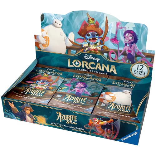 UNIVERSAL  Disney Lorcana Azurite Sea Booster Box