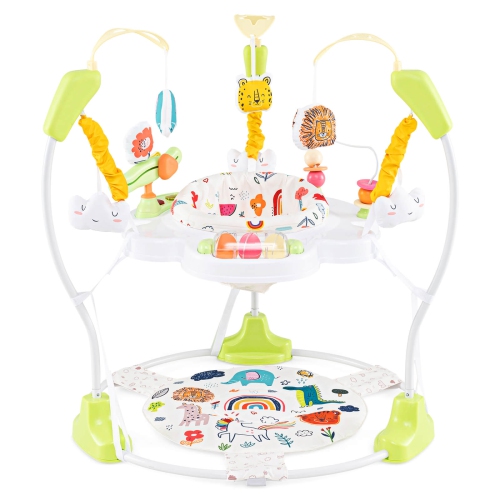 Costway Baby Stationary Activity Center Infant Jumper with Removable Foot Pad