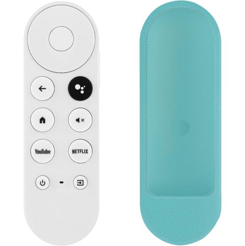 VECELOLIBILIS  Voice Remote Control Replacement for 2020 Google Tv 4K Snow, Fit for 2020 Google Chromecast 4K Snow G9N9N Ga01920, w 2 Shortcut