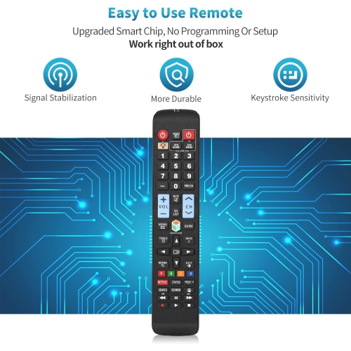 Universal Remote Control for All LG Smart TV LCD LED OLED UHD HDTV Plasma Magic 3D 4K Webos TVs, for Samsung TV