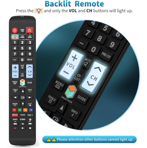 Universal Remote Control for All LG Smart TV LCD LED OLED UHD HDTV Plasma Magic 3D 4K Webos TVs, for Samsung TV