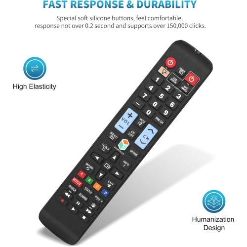 Universal Remote Control for All LG Smart TV LCD LED OLED UHD HDTV Plasma Magic 3D 4K Webos TVs, for Samsung TV