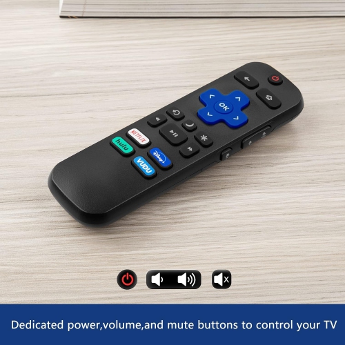 Universal Remote Control for All LG Smart TV LCD LED OLED UHD HDTV Plasma Magic 3D 4K Webos TVs, for Hisense Roku TV