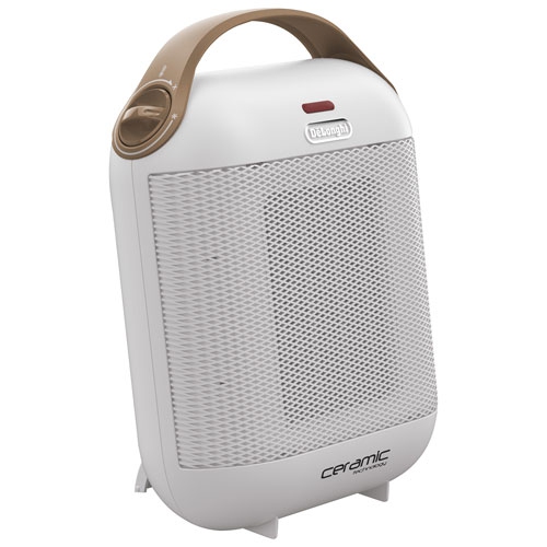 open box - De'Longhi Capsule Ceramic Heater - 7.5" - White