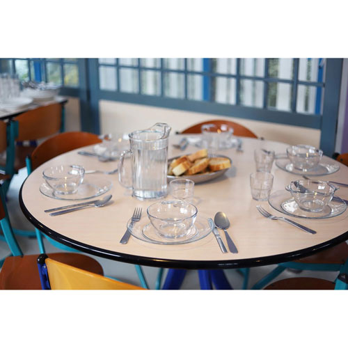 Service de vaisselle en verre trempé de 18 pièces Lys de Duralex - Transparent