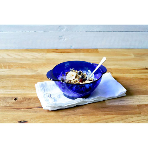 Service de vaisselle en verre trempé de 18 pièces Lys de Duralex - Saphir