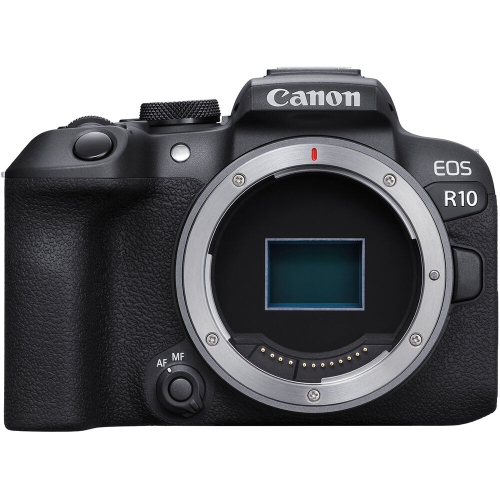 Canon EOS R10 Mirrorless Camera with RF 24-105mm f/4-7.1 IS STM Lens, Sony 64GB TOUGH SD Card, and Battery Bundle