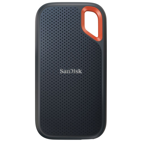 Disque SSD externe portatif USB 3.2 de 8 To Extreme Pro de Sandisk - Noir