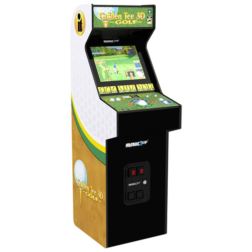 Borne d'arcade Golden Tee 3D Golf 35e anniversaire d'Arcade1Up