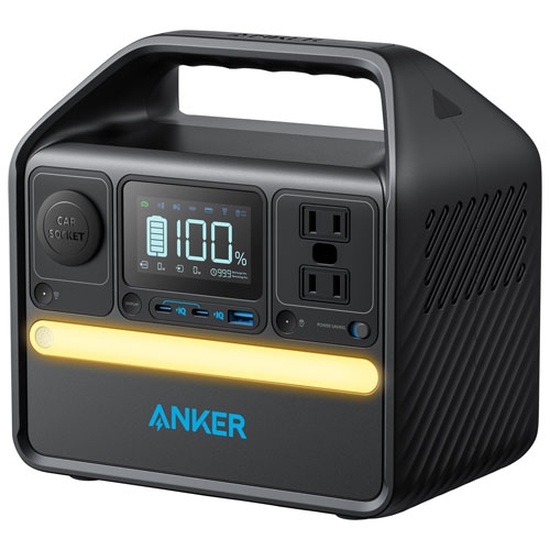 Image 1 of 1.. Open Box - Anker SOLIX 522 Portable Power Station - 357 Watts