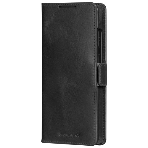 Étui-portefeuille 2-en-1 Lynge de Dbramante1928 pour Galaxy S25 Ultra - Noir