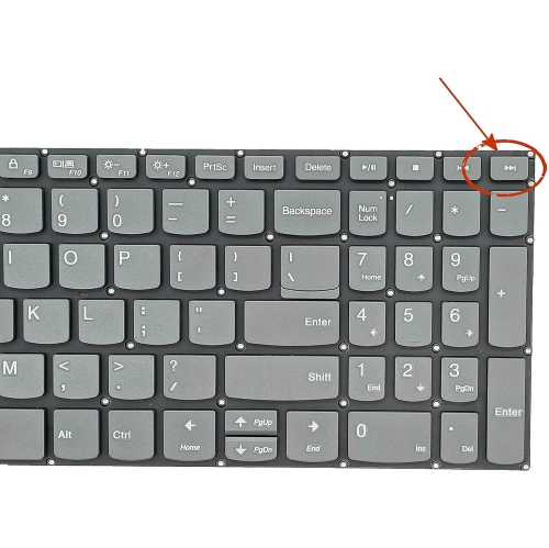 LIXSUNTEK Replacement Keyboard for Lenovo ideapad 3-15IIL05 3-15ADA05 3-15ARE05 3-15IGL05, ideaPad 330s-15IKB 330s-15ARR, ideapad S340-15IWL