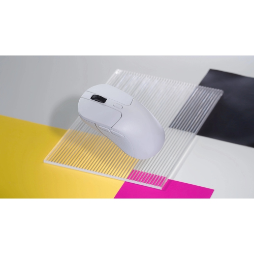 Keychron M3 Wireless RGB Gaming Mouse – 2.4GHz, Bluetooth 5.1, USB-C, Ultra-Light 79g – Compatible with Windows & macOS – White