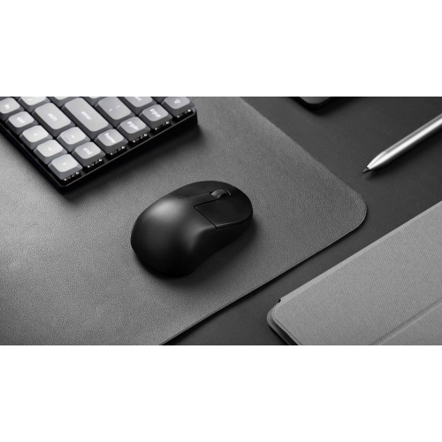 Keychron M4 Super Mini Wireless Mouse - Tri Connection 2.4 GHz/Bluetooth 5.1/USB-C, Ultra-Light 35g, PAW3395 Sensor for Windows and Mac OS, Black