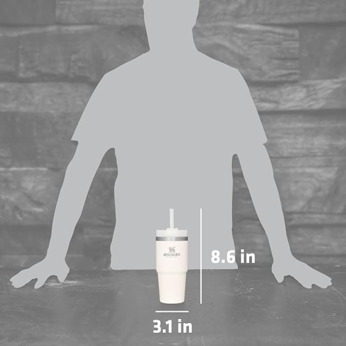 Gobelet Stanley Quencher 20&nbsp;oz – Crème