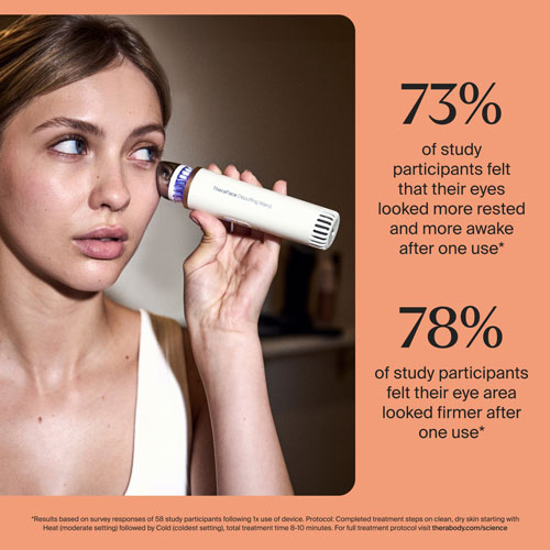 Bâton lissant Theraface de Therabody - Blanc