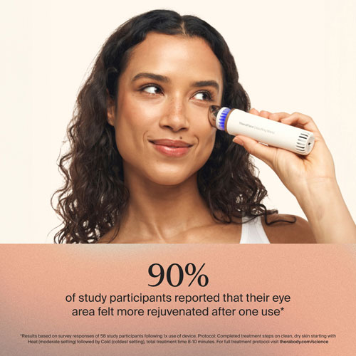 Bâton lissant Theraface de Therabody - Blanc