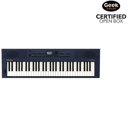 Open Box - Roland GO:KEYS 3 61-Key Music Creation Keyboard - Midnight Blue