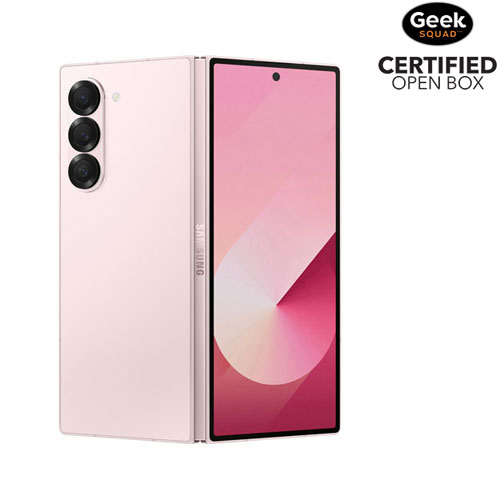 Boîte ouverte - Galaxy Z Fold6 5G de 512 Go de Samsung - Rose - Déverrouillé