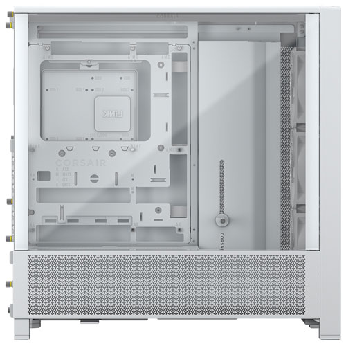 Tour d'ordinateur mi-hauteur ATX 4000D Frame de Corsair - Blanc