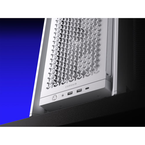 Corsair Frame 4000D Mid Tower ATX Computer Case - White