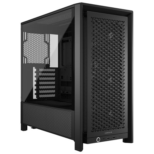 Image 1 of 13.. Corsair Frame 4000D Mid Tower ATX Computer Case - Black