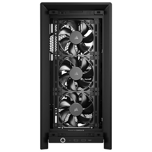 Tour d'ordinateur mi-hauteur ATX 4000D Frame de Corsair - Noir
