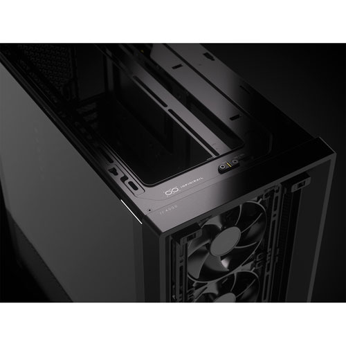 Tour d'ordinateur mi-hauteur ATX 4000D Frame de Corsair - Noir