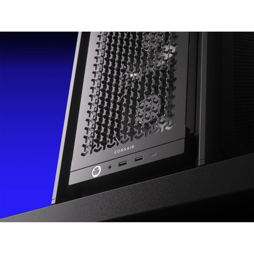 Tour d'ordinateur mi-hauteur ATX 4000D Frame de Corsair - Noir