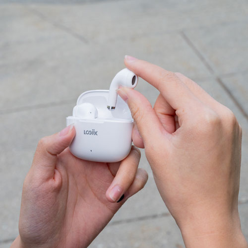 LOGiiX Vibrance Melody In-Ear True Wireless Earbuds - White