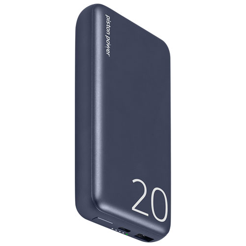 LOGiiX Piston 20000 mAh USB-C PD Power Bank - Midnight Blue