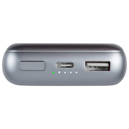 Chargeur portable PD USB-C PD de 20000 mAh Piston de LOGiiX - Gris graphite