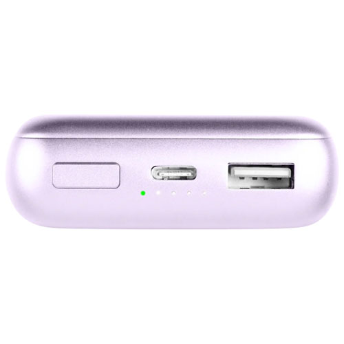 Chargeur portable PD USB-C PD de 20000 mAh Piston de LOGiiX - Lavande