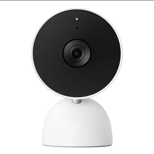 Google Nest Cam Indoor, Wired - White