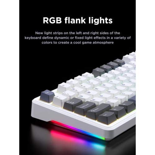 Mechanical Keyboard Tri-Mode Wireless Keyboard Hot swap 2.4g Bluetooth Customized Gamer Keyboard PC Gaming Laptop