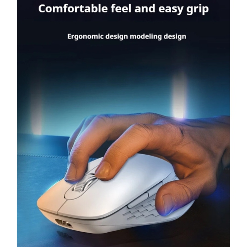 Bluetooth Intelligent Wireless Mouse Multilingual Ai Writing Ai Creation Ai Drawing Rechargeable Long-Lasting Battery Life(White)