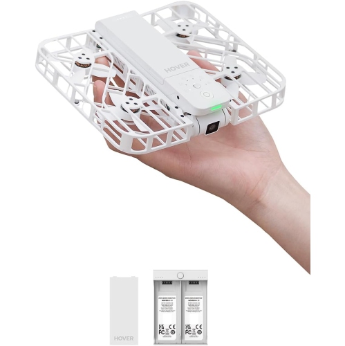 HOVERAIR  - X1 Self-Flying Camera, Pocket-Sized Drone HDr Video Capture With Palm Takeoff, Intelligent Flight Paths & Many More - (Combo)