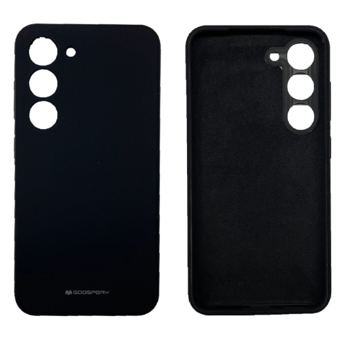 TopSave – Étui antichoc en caoutchouc de silicone liquide Goospery avec microfibre douce pour Samsung Galaxy A16 5G 6,7 po, noir