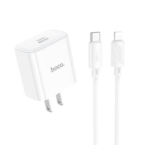 30W Charger Set | Adapter + Type C to Lightning Cable - Future Gadgets