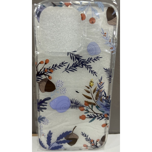 iPhone 13 Pro Case with Flower,for Girly Women,Shockproof Clear Floral Pattern Hard Back Cover for iPhone 13 Pro 6.1 inch 2021-Palette