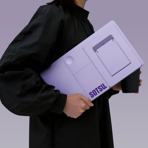 SOTSU FlipAction Touch 14" Premium Portable Monitor SFA14TCLL, FHD IPS Pivoting Dual Laptop Screen, Touchscreen for Cellphone, Gaming, Chrome,