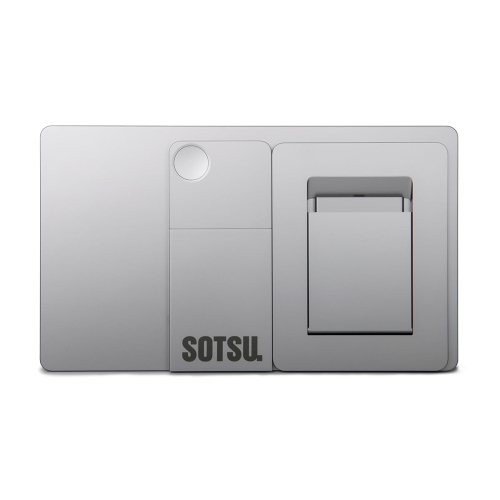 SOTSU FlipAction Touch 14" Premium Portable Monitor SFA14TCLL, FHD IPS Pivoting Dual Laptop Screen, Touchscreen for Cellphone, Gaming, Chrome,