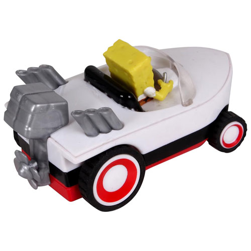 Spongebob Squarepants: Hot Rod Boat Pull-Back Toy - Spongebob